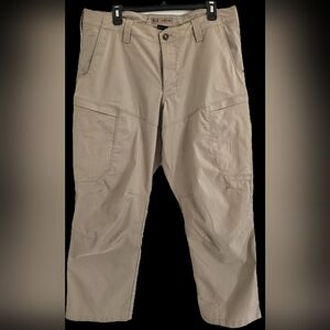 5.11 Tactical Tan Cargo Pants Durable Outdoor Wear